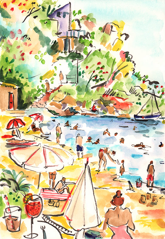 View from La Reserve de la Mala, France