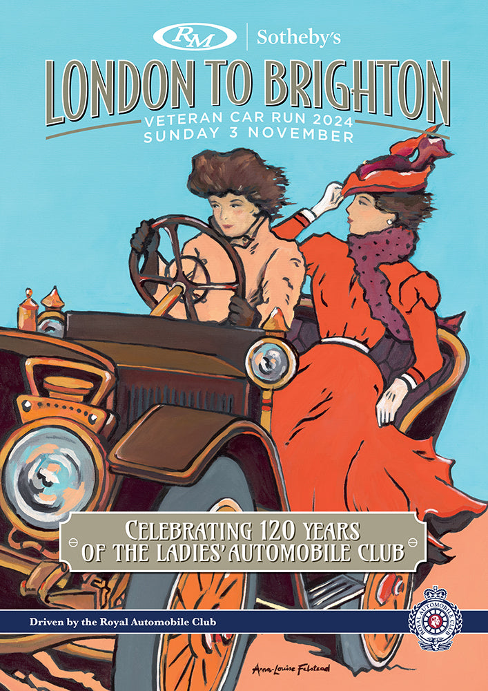 London to Brighton Poster (2024)