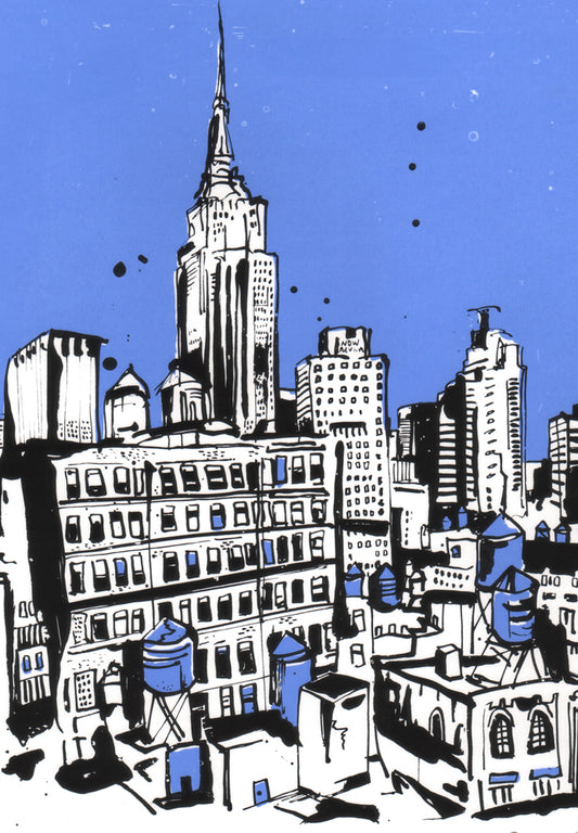 Empire State in Blue