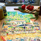 Taverna Nikolas Tea Towel
