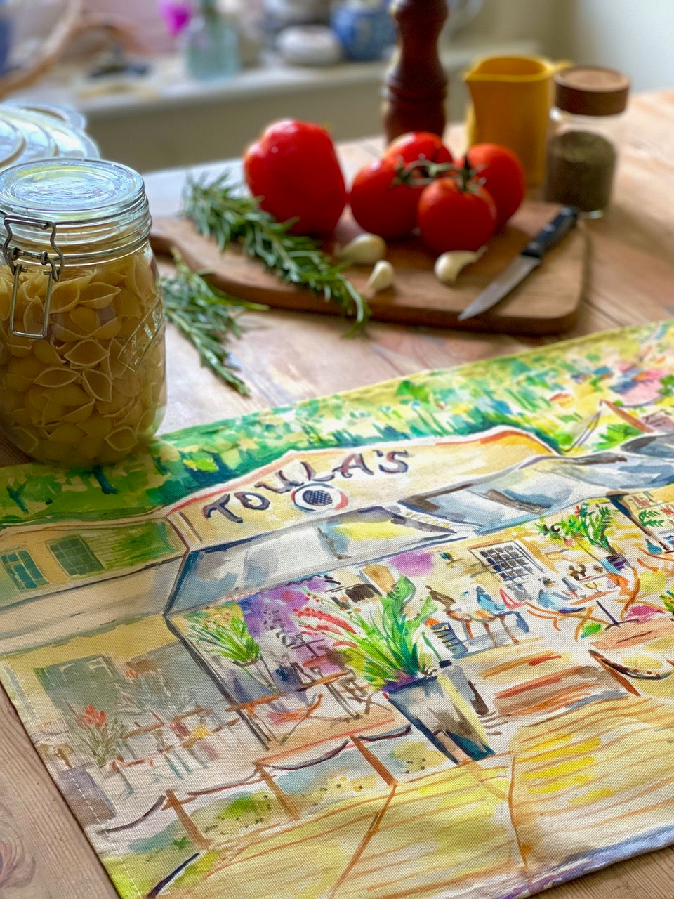 Toula's Tea Towel