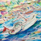 Agni By Boat Tea Towel