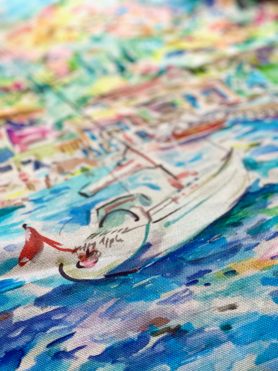 Agni By Boat Tea Towel