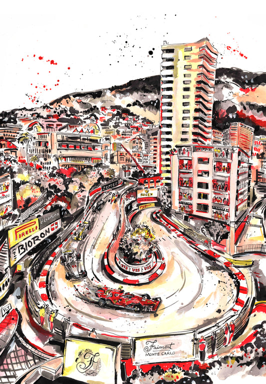 Open Edition - Monaco Grand Prix, The Fairmont Corner 2018