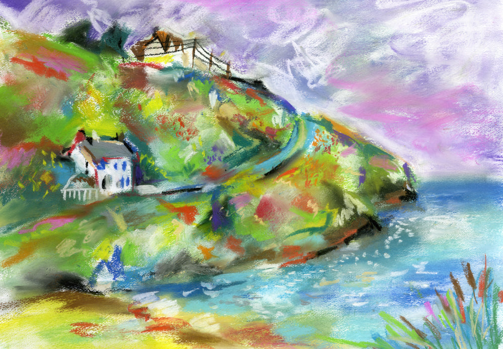 Port Gaverne in Pastels