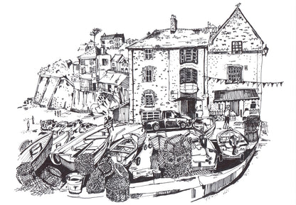 The Mote, Line Drawing