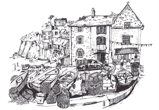 The Mote, Line Drawing