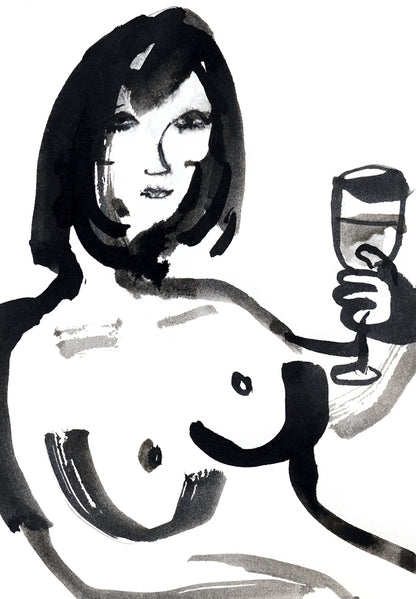 Woman & Wine