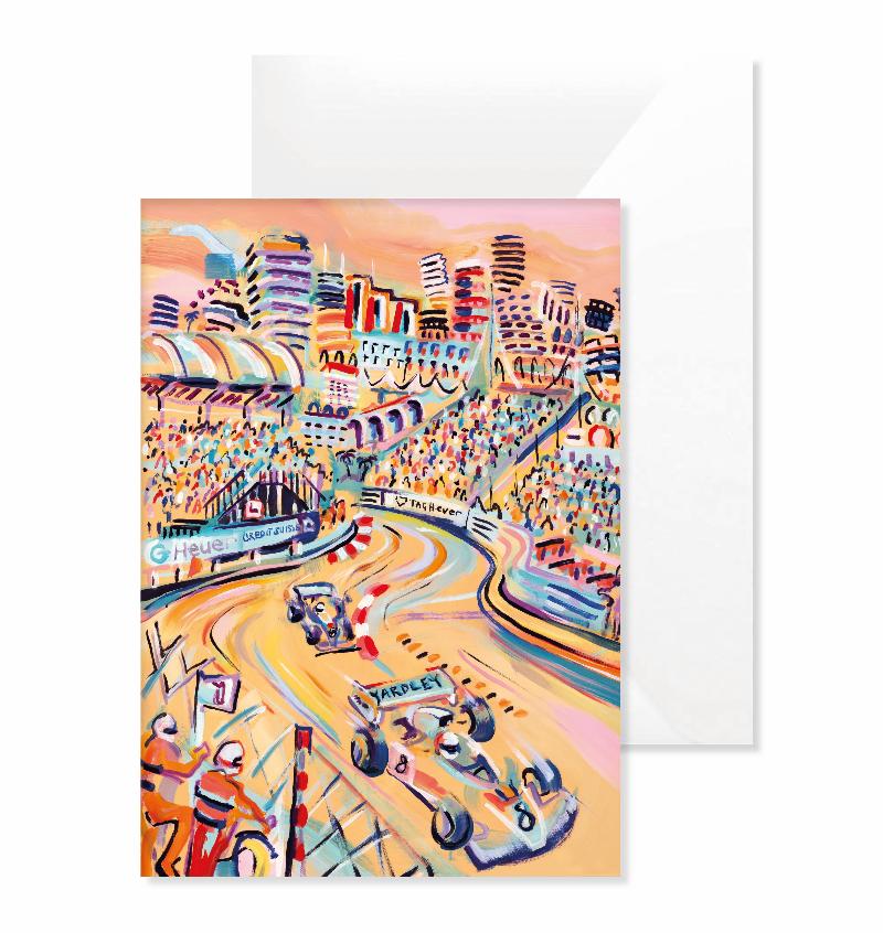 Monaco Greetings Cards x8 (A5)