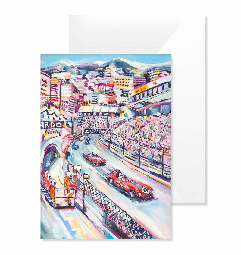 Monaco Greetings Cards x8 (A5)