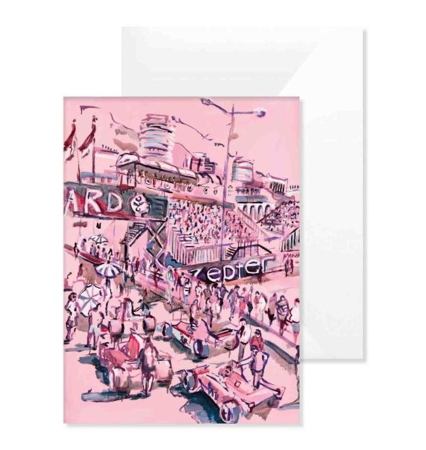 Monaco Greetings Cards x8 (A5)