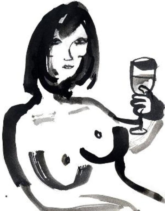 Woman and Wine