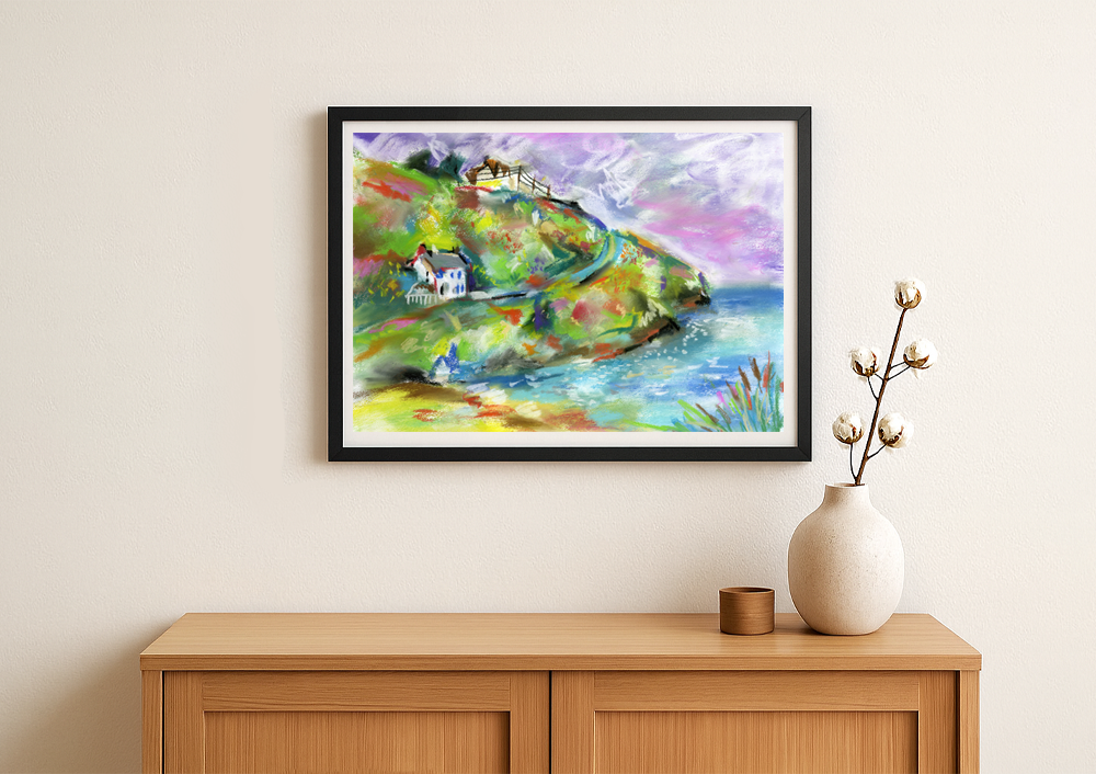 Port Gaverne in Pastels