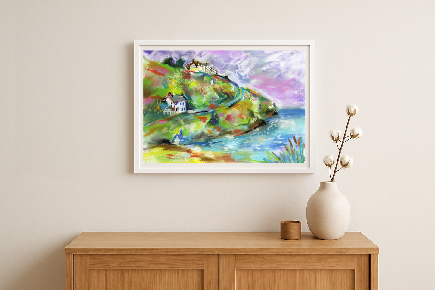 Port Gaverne in Pastels