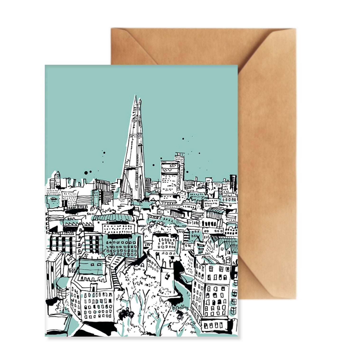 London Greetings Cards x8 (5"x7")