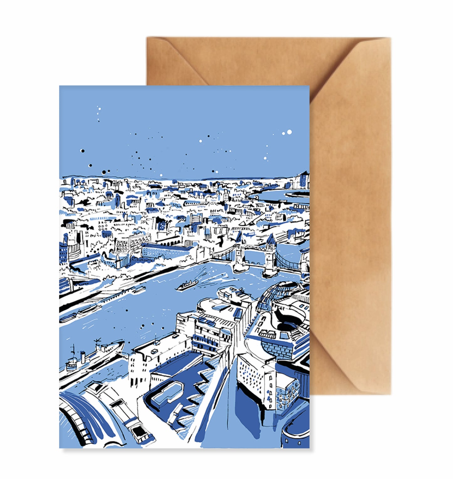 London Greetings Cards x8 (5"x7")