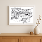Port Isaac Line Drawing